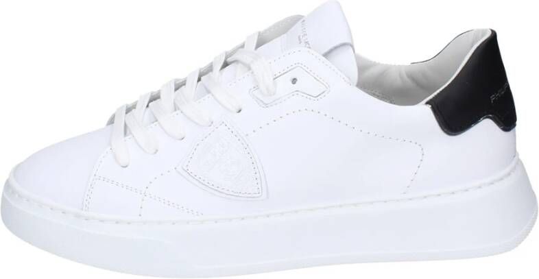 Philippe Model Leren Heren Sneakers Stijlvolle Schoenen White Heren