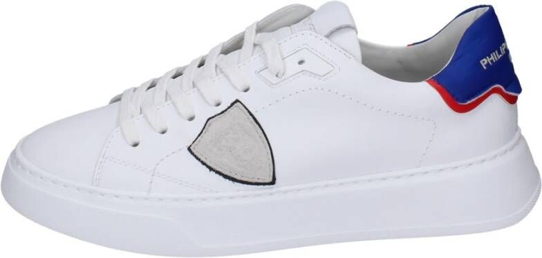 Philippe Model Leren Heren Sneakers Stijlvolle Schoenen White Heren