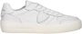 Philippe Model Witte platte schoenen Urban Sneaker Minimalistisch ontwerp White - Thumbnail 96
