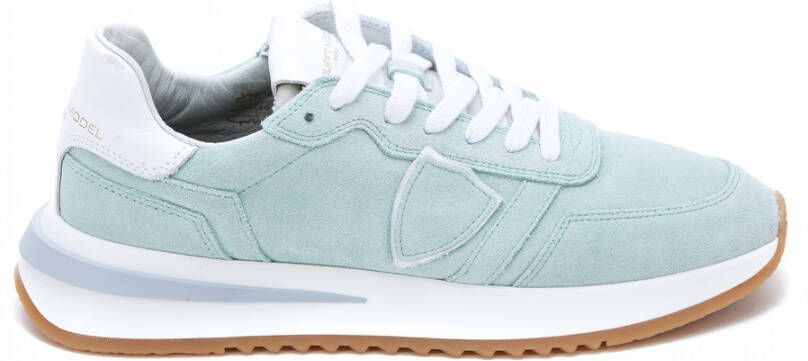 Philippe Model Low Top Sneakers Blauw Dames