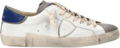 Philippe Model Stijlvolle witte sneakers voor moderne mannen White Heren