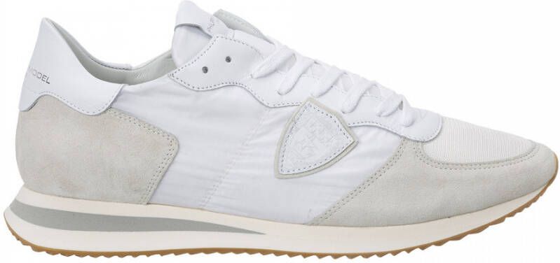 Philippe Model Trpx sneakers van nylon en suède White Heren