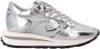 PHILIPPE MODEL Lage Sneakers Dames Tropez Haute Low Woman Maat: 40 Materiaal: Leer Kleur: Zilver - Thumbnail 6