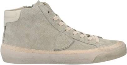 Philippe Model Mid Plaisir Sneakers Comfort en Stijl White Dames