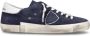 Philippe Model Sneakers met Used-Look van suède Blue Heren - Thumbnail 9