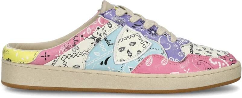 Philippe Model Multi Pink Marais Mules Sneakers Multicolor Dames