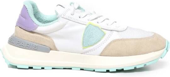 Philippe Model Multicolor Sneakers met Inlay Design Multicolor Dames