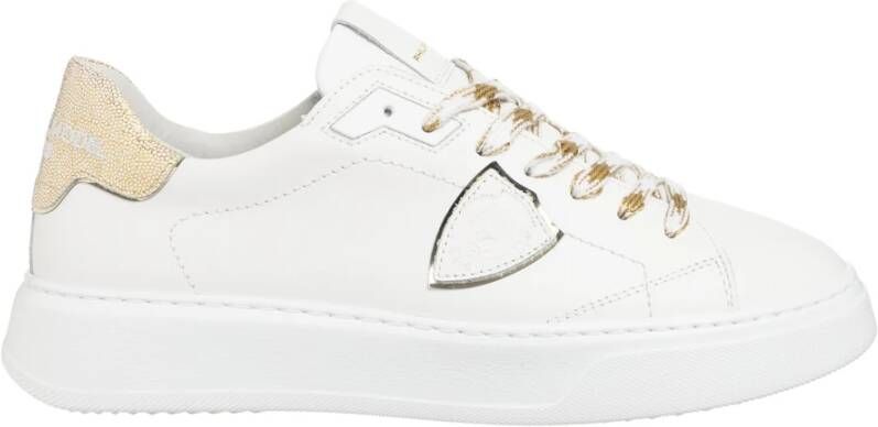 Philippe Model Multicolor Vetersluiting Temple Sneakers White Dames