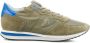 Philippe Model Blauw Groen Nylon Leren Sneakers voor Heren Green Heren - Thumbnail 1