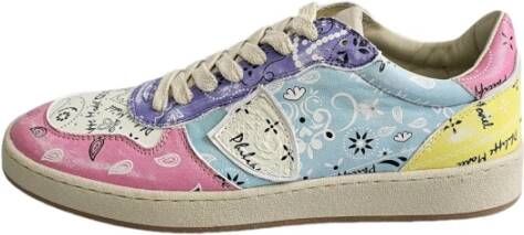 Philippe Model Paisley Low Bloemen Sneaker Multicolor Dames