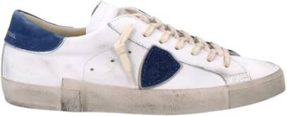 Philippe Model Paris Lage Herensneakers Wit Heren