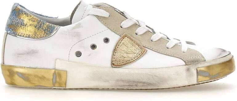 Philippe Model Vintage Street Style Sneakers Vrouwen White Dames