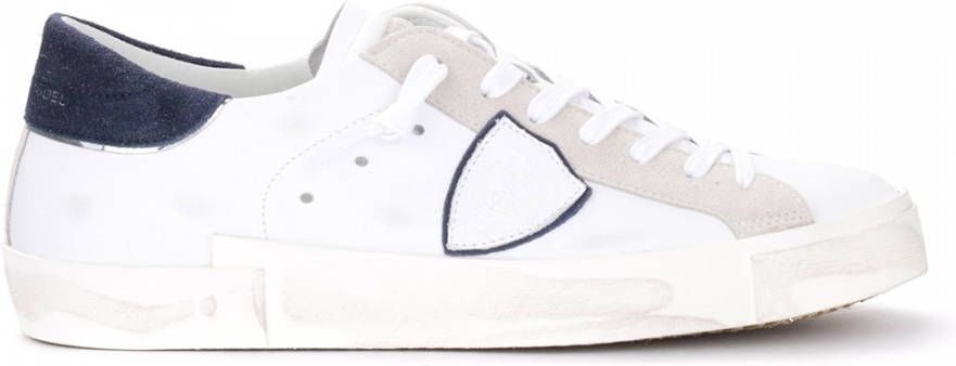 Philippe Model Sneakers met vintage-geïnspireerd ontwerp White