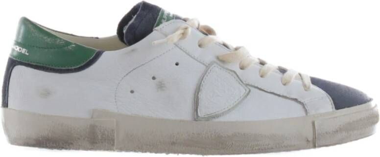 Philippe Model ParisX Leren Sneakers Multicolor Heren