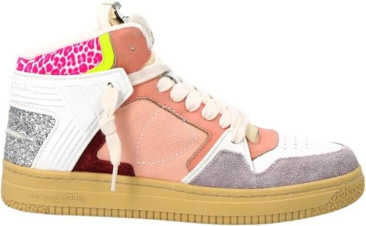 Philippe Model Innovatieve MultiColour Sneakers Meerkleurig Dames