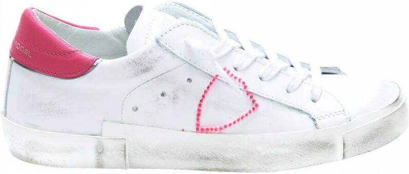 Philippe Model Prsx Broderie Pop Sneakers Wit Dames