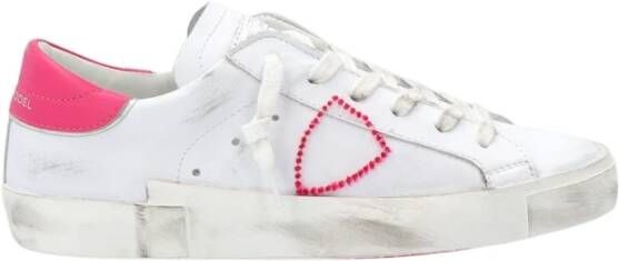 Philippe Model Prsx Broderie Pop Sneakers Wit Dames