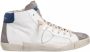 Philippe Model Moderne Herensneakers Wx12 Bianco Grigio White Heren - Thumbnail 1