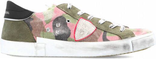 Philippe Model Prsx Low sneakers Groen Dames