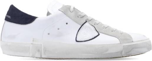 Philippe Model Sneakers met vintage-geïnspireerd ontwerp White