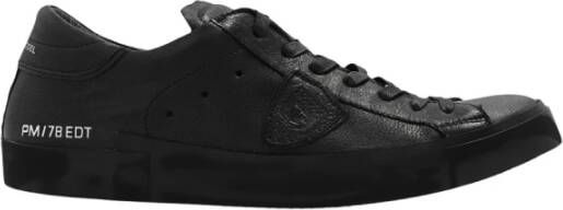 Philippe Model Stijlvolle Sneakers voor Heren Black Heren