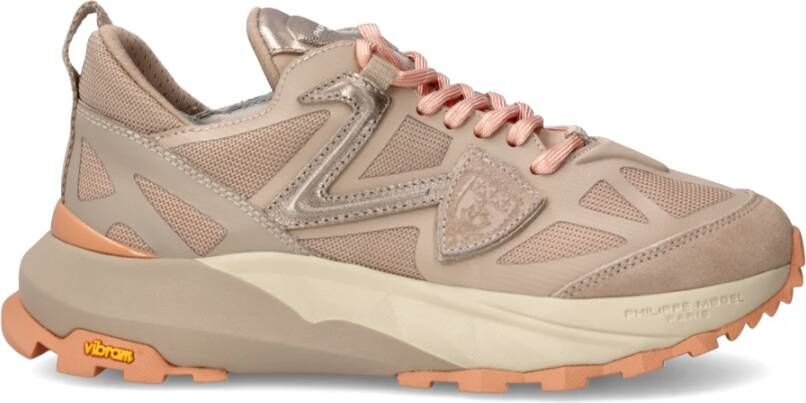 Philippe Model Rocx Hardloopschoenen Dames Beige Dames