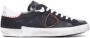 Philippe Model Paris X Leren Sneakers in Zwart en Rood Black Heren - Thumbnail 7