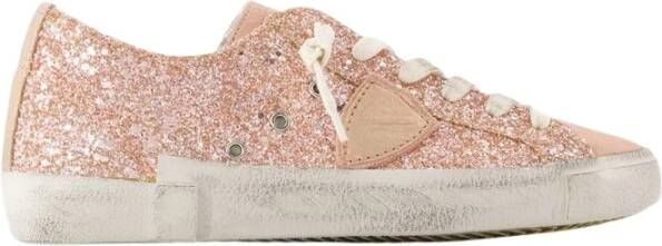 Philippe Model Low-Top Sneakers Prsx Low Sneakers Canvas Pink in roze