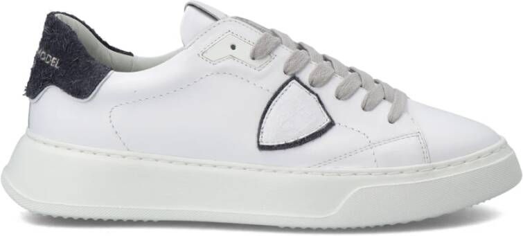 Philippe Model Temple LOW MAN Sneakers Wit Heren