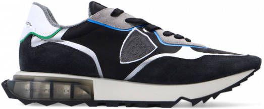 Philippe Model LA RUE Mondial Tech Sneakers Zwart Heren