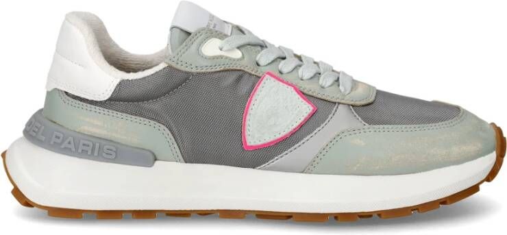 Philippe Model Vintage Racing Geïnspireerde Sneaker Multicolor Dames