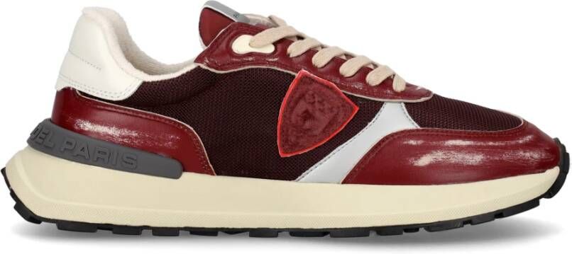 Philippe Model Bordeaux Antibes Hardloopschoenen Heren Red Heren