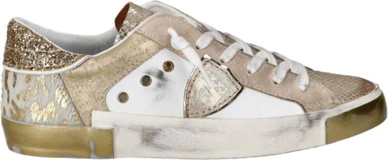 Philippe Model Gouden Uur Prsx Lage Sneakers White Dames