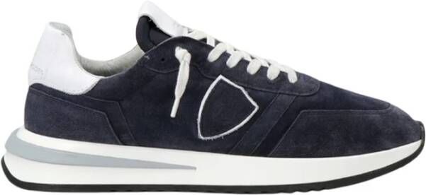 Philippe Model Tropez 2.1 Low Man Synthetische Schoenen Blauw Heren