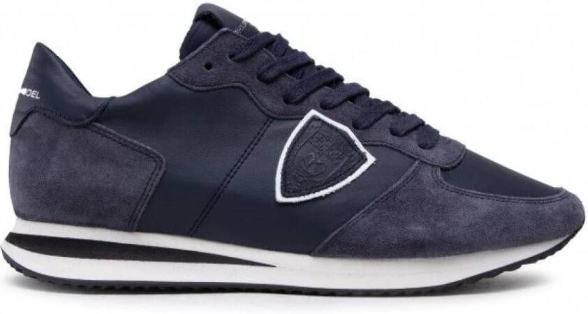 Philippe Model Vintage-geïnspireerde Trpx Low Sneakers Blue Dames