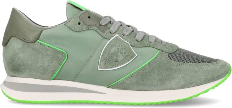 Philippe Model Sneakers Green Heren