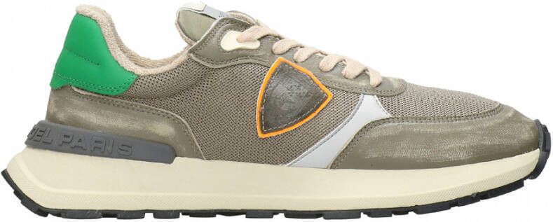 Philippe Model Heren Sneakers Atlu Wy01 Militaire Vert Green Heren