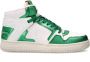 Philippe Model Vintage Groene Leren Sneakers Vrouwen White Dames - Thumbnail 2