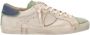 Philippe Model Vintage Leren Sneakers White Heren - Thumbnail 5