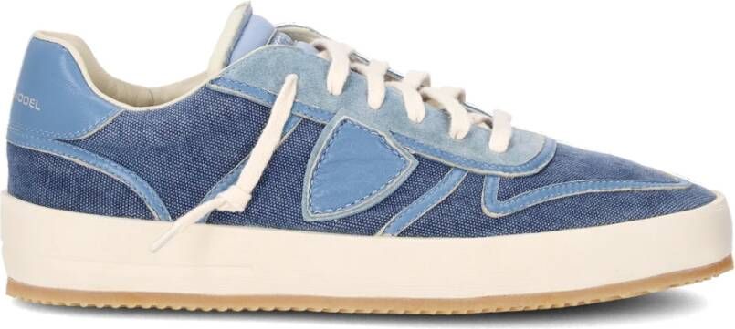 Philippe Model Sneakers Nice Tennis Blue Heren