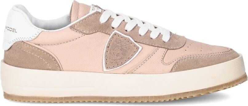 Philippe Model Sneakers Nice Tennis Pink Dames