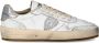 Philippe Model Vintage Leren Sneakers Wit White Heren - Thumbnail 4