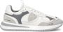 Philippe Model Lage Witte Grijze Sneaker Geborduurd Mesh White Heren - Thumbnail 10