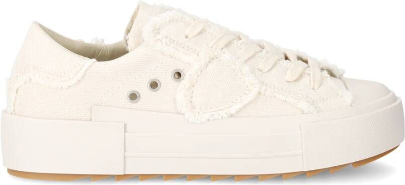 Philippe Model Sneakers Paris Haute Tennis Beige Dames