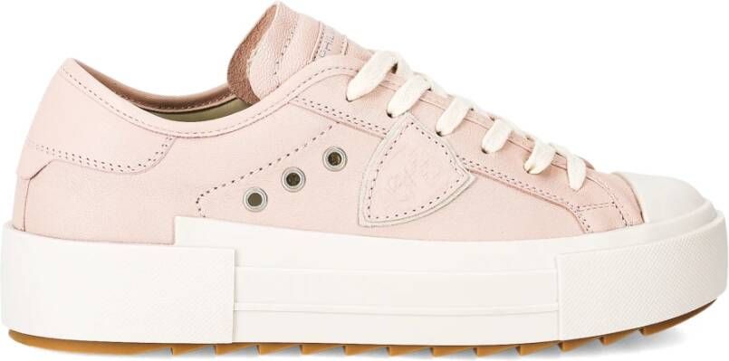 Philippe Model Sneakers Paris Haute Tennis Pink Dames