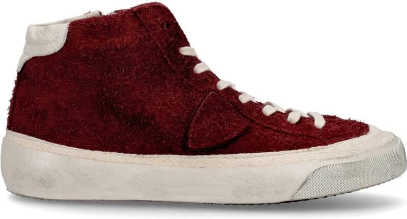 Philippe Model Sneakers Plaisir Tennis Red Heren