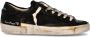 Philippe Model Zwarte Sneakers Distressed Finish Geperforeerde Details Black Dames - Thumbnail 1