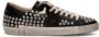 Philippe Model Zwarte Tennissneakers met Studs Black Heren - Thumbnail 1