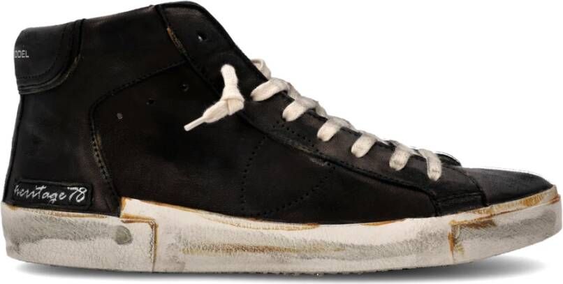 Philippe Model Sneakers Prsx Tennis Heren Zwart Black Heren