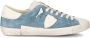 Philippe Model Blauw Room Laag Suède Sneaker Blue Heren - Thumbnail 6